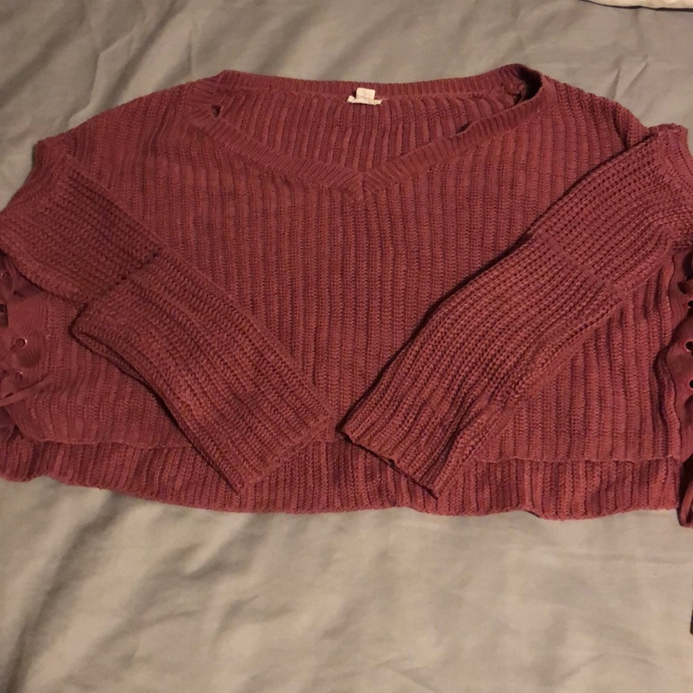 Cropped Garage Sweater